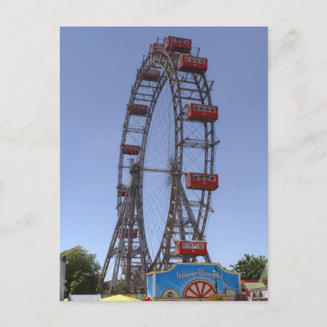 Wiener Riesenrad Postcard (Front)