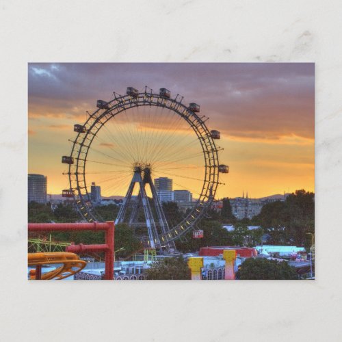 Wiener Riesenrad Postcard