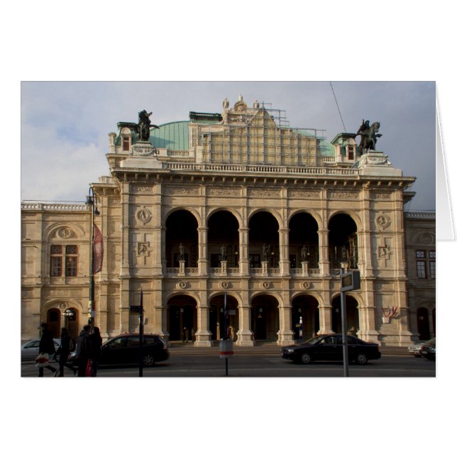Wiener Staatsoper Cards (Front Horizontal)