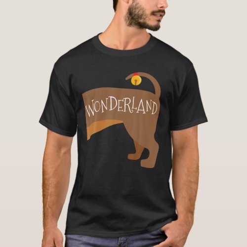 Wiener Wonderland Couple Matching His Hers Christm T_Shirt