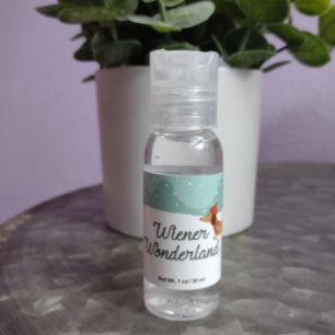 Wiener Wonderland Dachshund Stocking Stuffer Doxie Hand Sanitizer