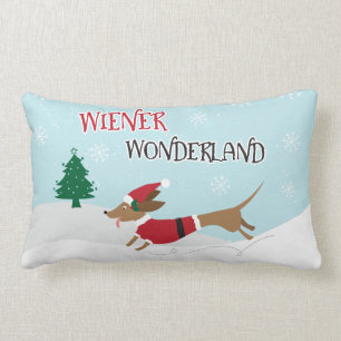 Wiener Wonderland Lumbar Pillow
