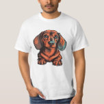 Wiener Wonders Dachshund artwork - A Cute Canine C T-Shirt