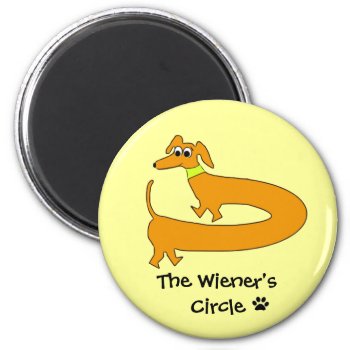 Wieners Circle Magnet by turtle_love at Zazzle