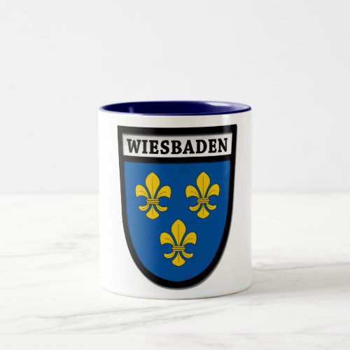Wiesbaden Coat of Arms Wappen 0010 Two_Tone Coffee Mug