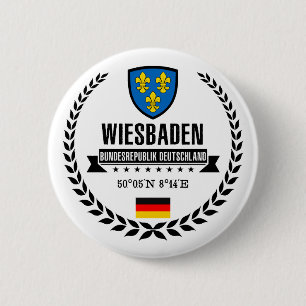 Wiesbaden Pinback Button