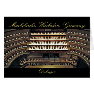 Wiesbaden pipe organ cards