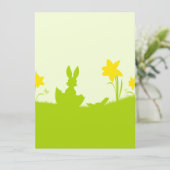 Wiese Osterhase Narzissen (Standing Front)