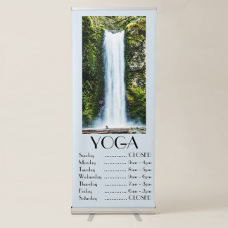 Wiesendanger Falls Painting Retractable Banner