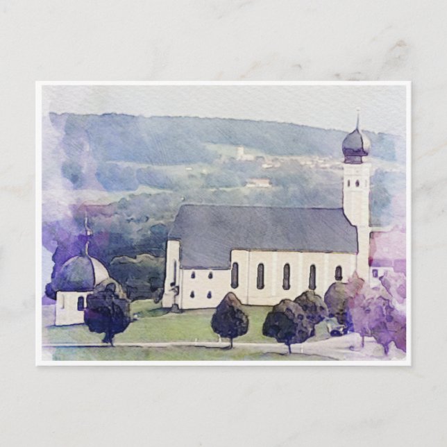 Wieskirche, Bavaria Postcard (Front)
