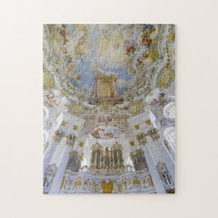 Wieskirche church ceiling puzzle