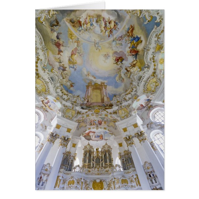 Wieskirche organ cards (Front)