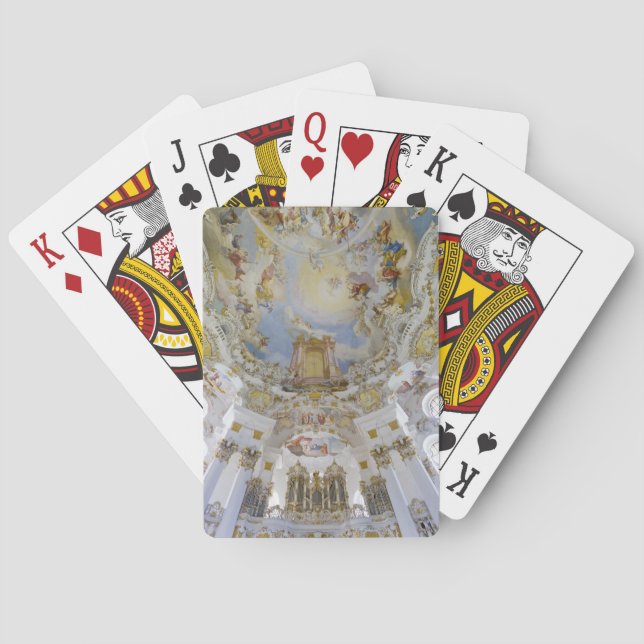 Wieskirche playing cards (Back)