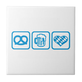 Wiesn Oktoberfest Germany Ceramic Tile