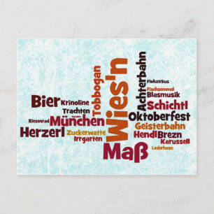 Wiesn Oktoberfest Octoberfest München Munich Postcard