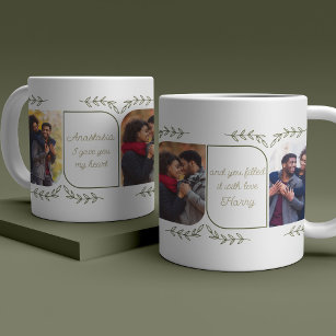 Wife 3 Vertical Photo Loving Words Feminine Coffee Mug