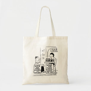 Wife and 3 Children to Support Tote Bag