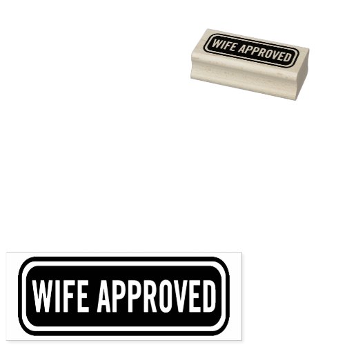 Wife Approved couples Stamp