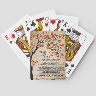 Wife Art To My Husband I See Home Poker Cards