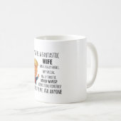 Wife Best Gift Coffee Mug (Front Right)