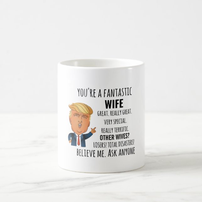 Wife Best Gift Coffee Mug (Center)