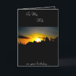 Wife Birthday Card<br><div class="desc">customize this beautiful wife birthday card</div>