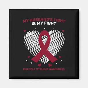 Wife Blood Cancer Fighter Husband Multiple Myeloma Magnet