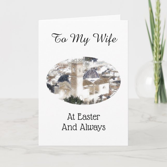 Wife Easter Card (Front)