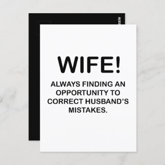 Wife Funny Typography Wife