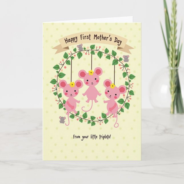 Wife Happy Mothers Day Card (Front)