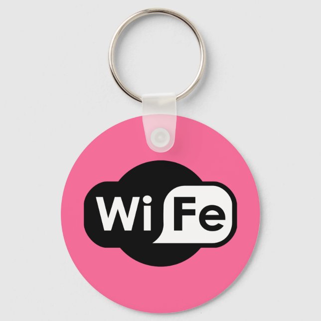 Wife Logo Keychain (Front)