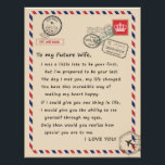 Wife Lovers | To My Future Wife I Love You Photo Print<br><div class="desc">Wife Lovers | To My Future Wife I Love You</div>