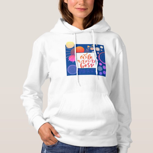 wife mom boss sweatshirt brooklyn