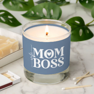 Wife Mom Boss  Funny  Mother's Day  Scented Candle