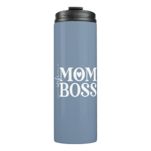 Wife Mom Boss Funny Mother's Day Thermal Tumbler