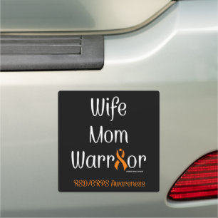 Wife Mom Warrior...RSD/CRPS Car Magnet