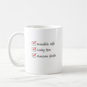 Wife Mom YiaYia Greek Woman Coffee Mug