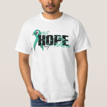 Wife My Hero - Ovarian Hope T-Shirt