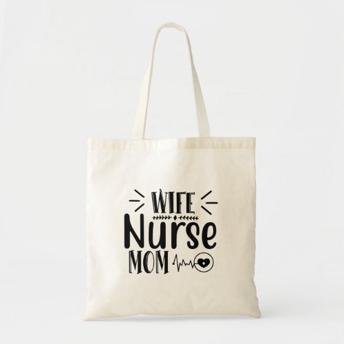 Wife nurse MCM Tote Bag