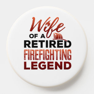 Wife of a Retired Firefighting Legend PopSocket