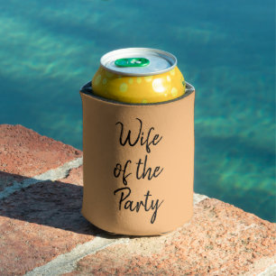Wife of the Party Bachelorette Gift Hen Weekend Do Can Cooler