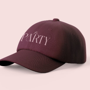 Wife of the party bridal shower hat