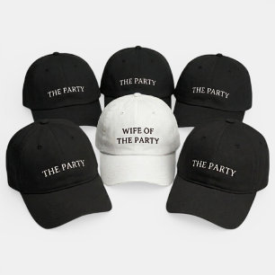 Wife Of The Party Squad Bride Bachelorette Party Hat