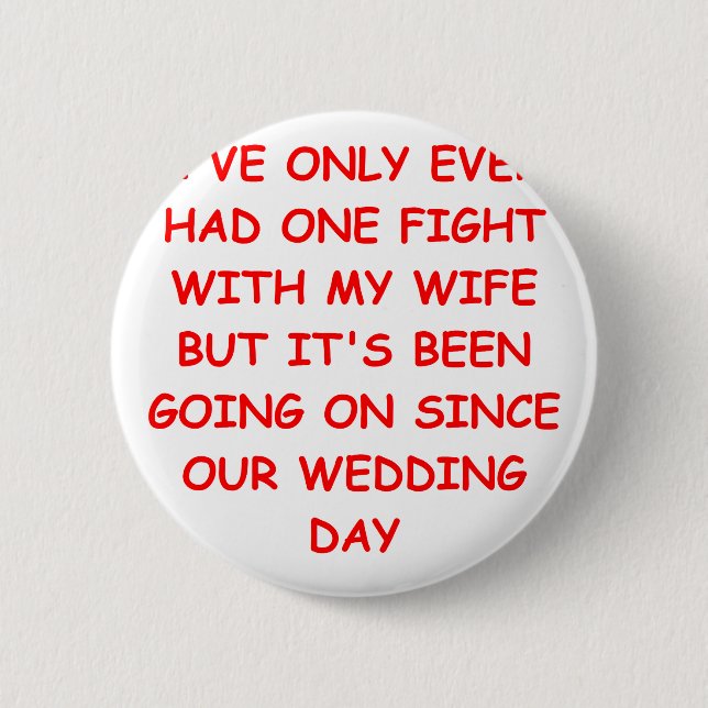WIFE PINBACK BUTTON (Front)