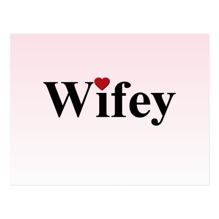 Wife Postcards