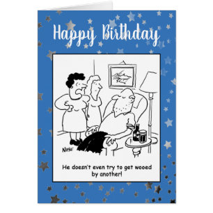 Wife Says Husband Doesn't Try to get Wooed Cards