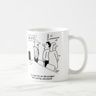 Wife scrapes Relate counsellor's car when parking Coffee Mug