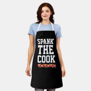 WIFE SPANK THE COOK KITCHEN Apron