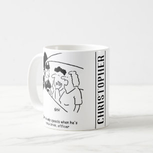 Wife's Husband's a Drink Driver Coffee Mug