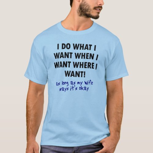 Wifes Permission Funny T_Shirt Sayings Quotes